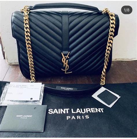 ysl college bag replica|How to Spot a Fake YSL Medium College Bag – Bagaholic.